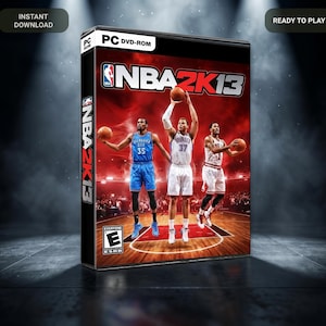 NBA 2K13 | PC Game | Digital Download | Basketball Simulation | Instant Access | Installation Guide