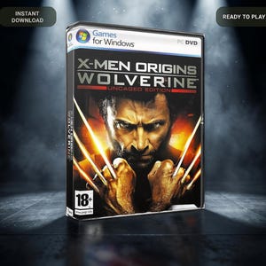 X-Men Origins: Wolverine | PC Game | Digital Download | Action Hack and Slash | Instant Access | Installation Guide