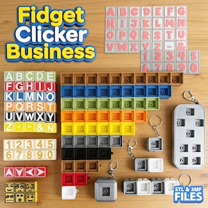 DIY フィジェット クリッカー ビジネス バンドル (商用利用 - デジタル ダウンロード)