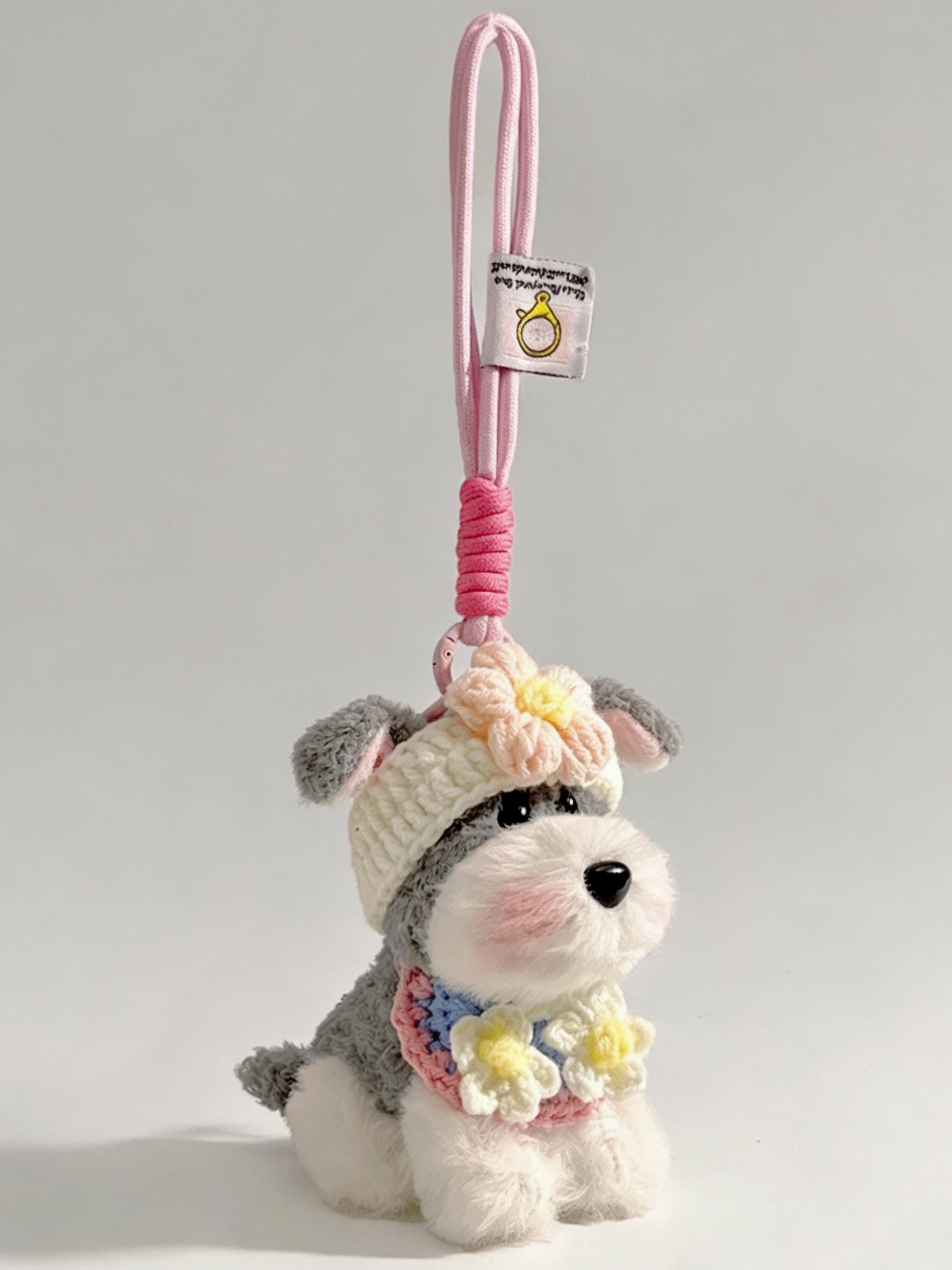 Schnauzer Bag Charm - Etsy
