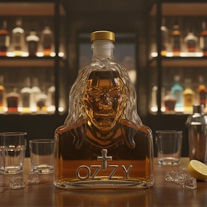 Ozzy osbourne whiskey bottle - Etsy 日本