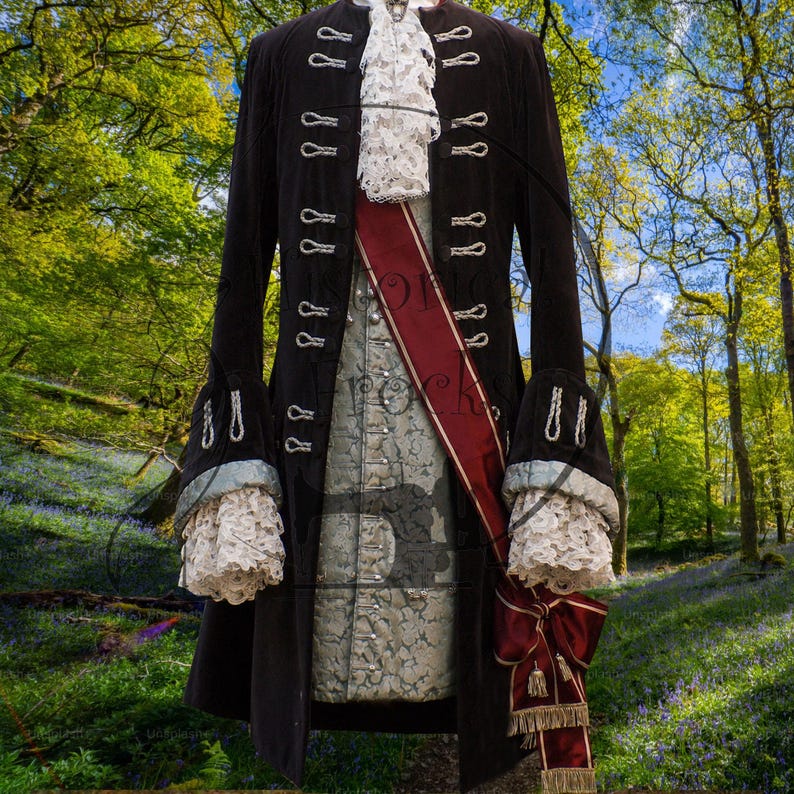18th century coat, Fashion style coat, Gothic jacket, Halloween cosplay, Handmade frock coat, Historical costume, Historical fashion, Pirate costume, Renaissance fair, Steampunk coat, Velvet tailcoat, Victorian costume, Victorian cosplay, Cosplay coat men, Historical reenactment, Gothic coat men, Steampunk fashion men, Regency style coat, Napoleonic costume, Colonial costume men,