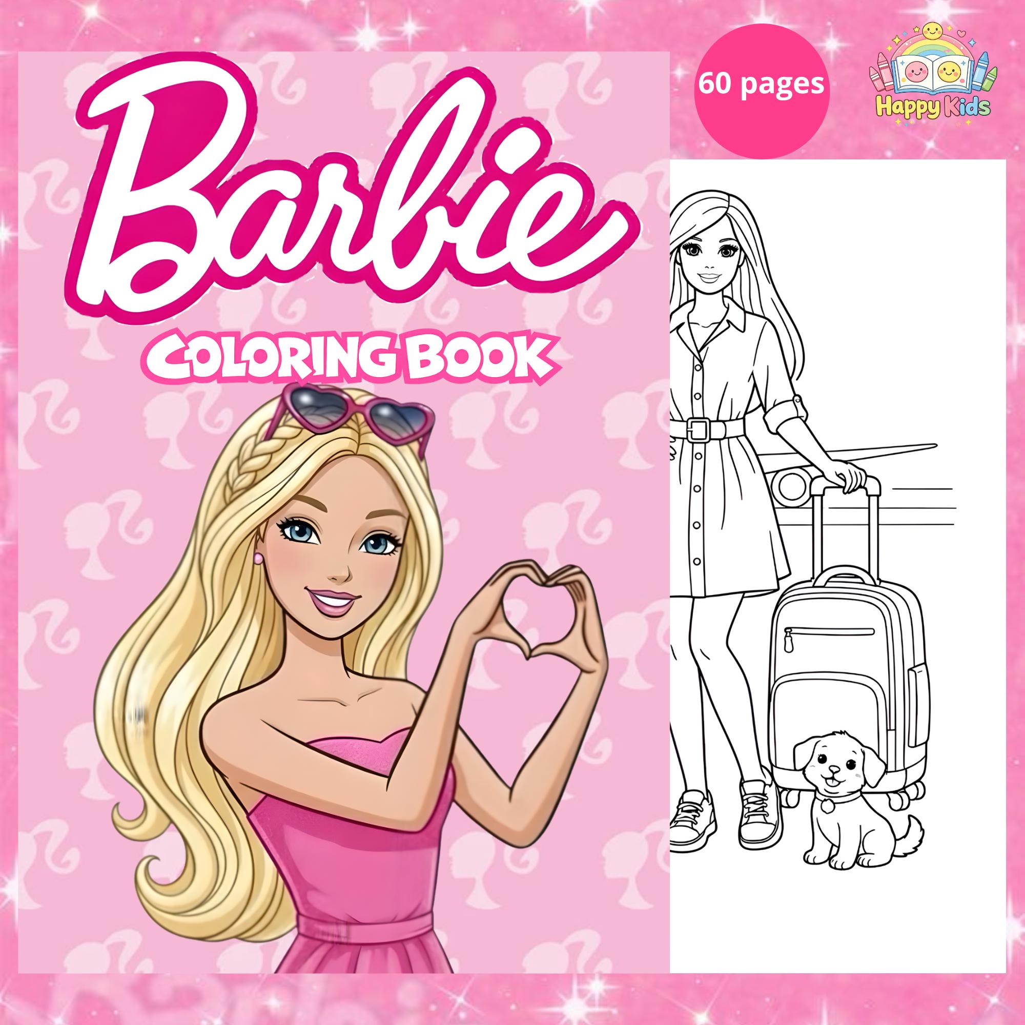 Barbie coloring - Etsy 日本