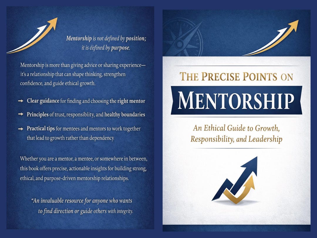 Mentorship Development Guide | Mentor & Mentee Relationship Book ...