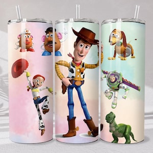 100+ Toy Story Tumbler Wrap Bundle, 120+ PNG Designs Instant Digital Download image 11