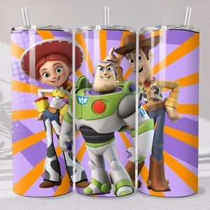 100+ Toy Story Tumbler Wrap Bundle, 120+ PNG Designs Instant Digital Download image 10