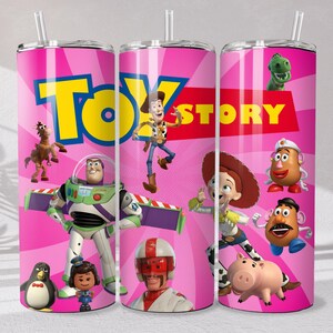 100+ Toy Story Tumbler Wrap Bundle, 120+ PNG Designs Instant Digital Download image 4