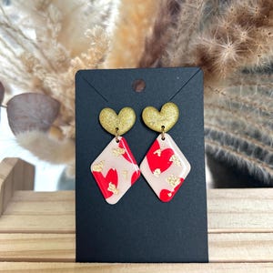 ADÉLAÏS Boucles d’oreilles cœurs