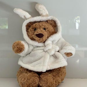 Bartholomew Bear Bathrobe Outfit Jellycat - Etsy