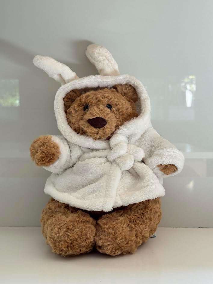 Bartholomew Bear Bathrobe Outfit Jellycat - Etsy