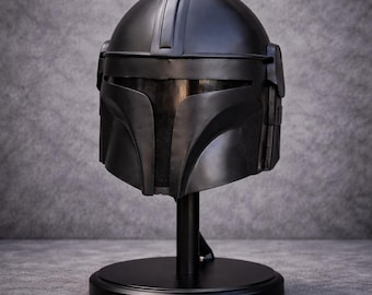 Mandalorian Helmet, Metal Mando Inspired Cosplay Helmet, Halloween Costume, Gift For Him