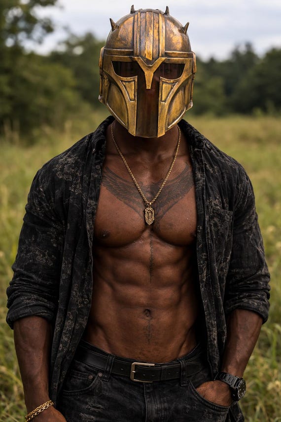 Mandalorian Style Helmet,  Medieval Warrior Helmet, Cosplay Armor Helmet, LARP Costume Helmet, Handmade Metal Helmet Handmade