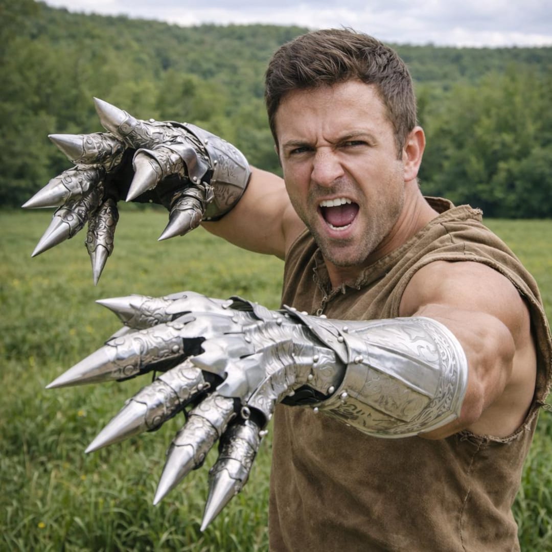 Nazgul Gauntlets, Handmade Wrath Gauntlet, Gothic Armor Gloves ...