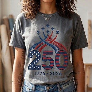 Class of 2026 Graduation and USA 250th Anniversary Patriotic Jet PNG Digital Art