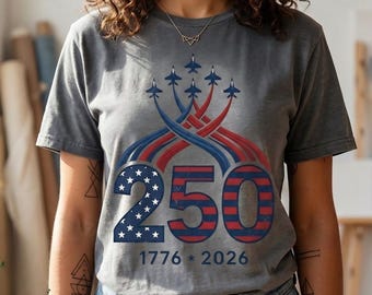Class of 2026 Graduation and USA 250th Anniversary Patriotic Jet PNG Digital Art