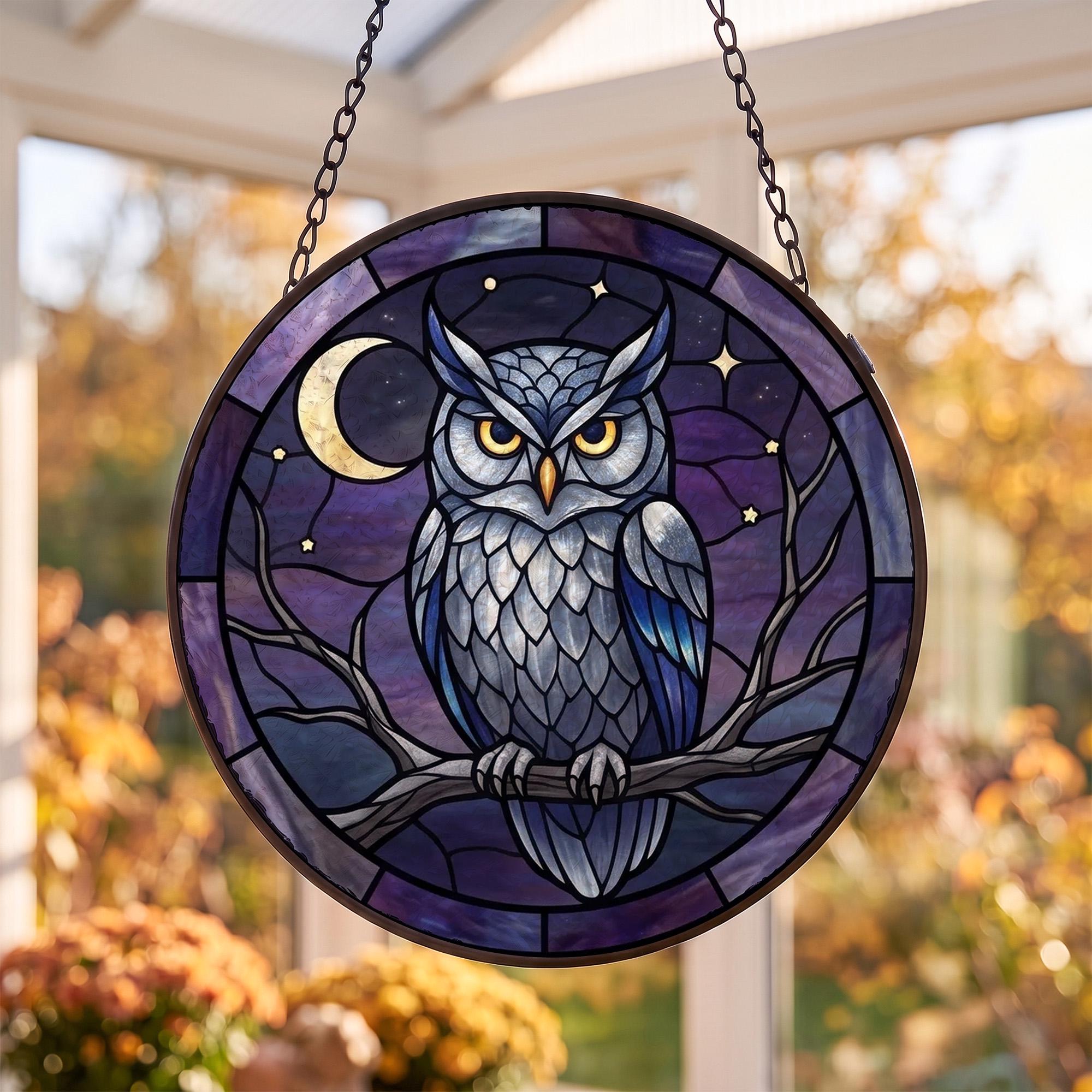 Vintage Glass Owl - Etsy
