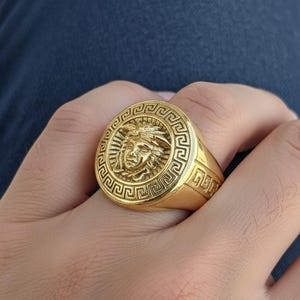 Vintage Versace Ring - Etsy Canada