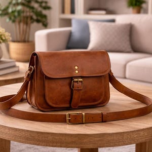 leather crossbody, leather bag, crossbody bag, leather purse, handmade bag, vintage bag, brown leather bag, small leather bag, womens bag, leather satchel, everyday bag, gift for her, boho bag