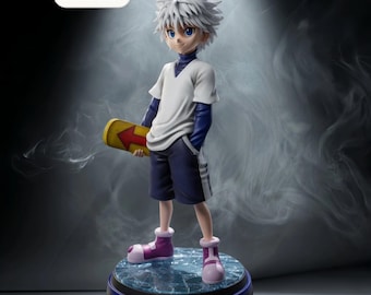 Lightning Prodigy | Fast Assassin Kid Archetype | Display Statue | STL 3D PRINT Files