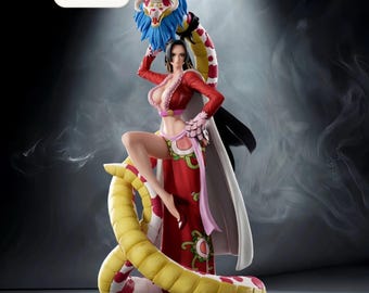 Boa Hancock Enchanting STL File Empress Figure Collectible Instant Download