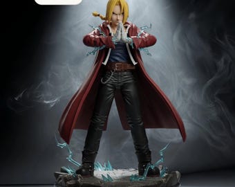 Edward Ascension STL File – Fan Art Figurine Anime – Instant Download