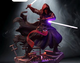 Darth Revan Vengeance STL File Figurine Movie Instant Download