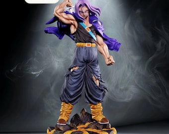 Trunks Timecut STL File Warrior Statue Instant Download
