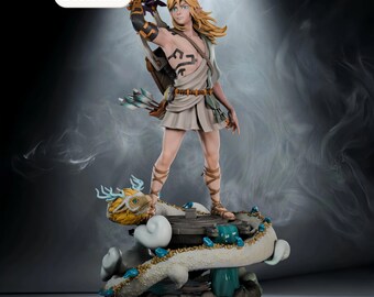 Link Ascension STL File – Game Hero Statue – Instant Download