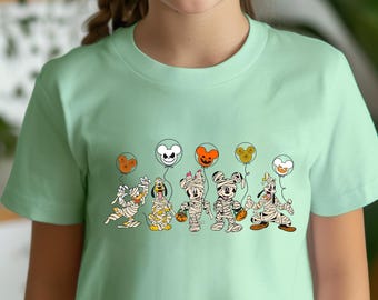Spooky Family Shirts, Halloween Kids Shirt, Retro Mummy Friends Sweatshirt, Spooky Season Gift