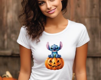 Spooky Stitch Shirts, Halloween Kids Shirt, Retro Disney Stitch Sweatshirt, Spooky Season Gift