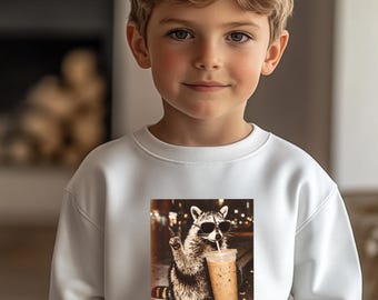Funny Raccoon Shirt, Hilarious Men Tee, Sarcastic Quote Sweatshirt, Kids Raccoon Gift Apparel