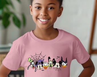 Spooky Family Shirts, Halloween Kids Shirt, Retro Halloween Friends Sweatshirt, Spooky Season Gift