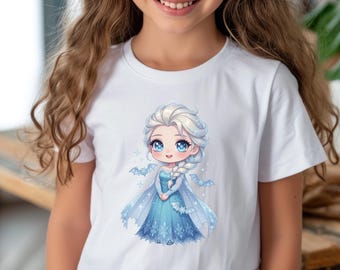 Spooky Frozen Shirt, Princess Elsa Tee, Retro Disney Princess Halloween Sweatshirt, Spooky Gift