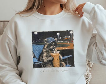 Funny Raccoon Shirt, Hilarious Men Tee, Sarcastic Quote Sweatshirt, Kids Raccoon Gift Apparel