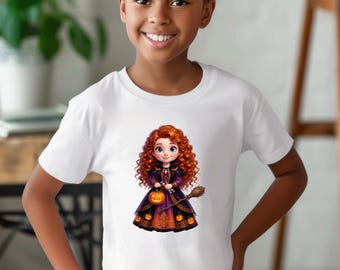 Spooky Merida Shirt, Princess Merida Tee, Retro Disney Brave Halloween Sweatshirt, Spooky Gift