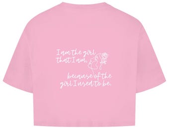 Off Campus inspired Oversize Crop Top | Girl that I am - Song | Wellsy | Hannah & Garrett