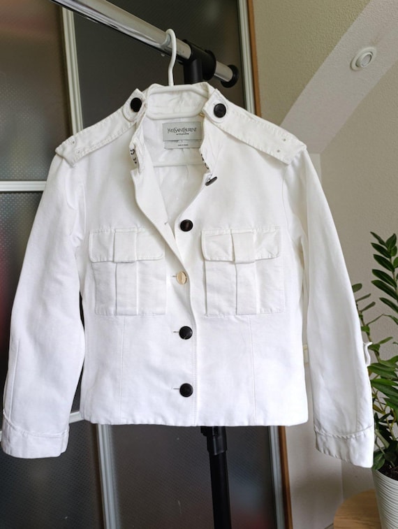 Yves Saint Laurent Rive Gauche Jacket Spring Summer 2005 - Etsy