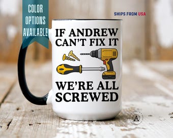 Funny Mechanic Dad Mug, Custom Mechanic Coffee Mug, Gift For Mechanic Dad Birthday, Mechanic Grandpa Coffee Mug, Gift For Mechanic [A380]