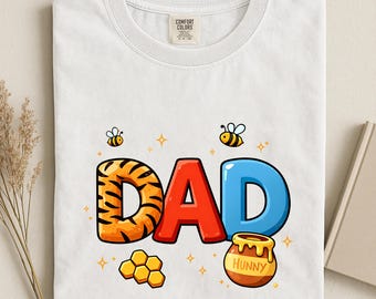 Chemise papa abeille drôle, t-shirt 1717 couleurs confort, cadeau pour amoureux des abeilles