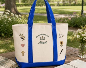 Pioneer Service School Tote Bag, Vintage Best Life Ever Ministry Bag, JW Pioneer Gift, Field Service Bag, 2026 Pioneer Tote