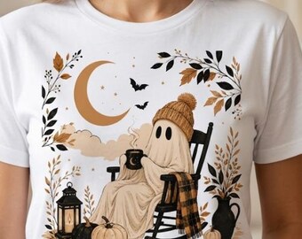 Summerween Ghost Png | Sublimation Design | Tropical Ghost Design | Trendy Halloween Lover Shirt Design  | Funny Fall Png | Digital Download
