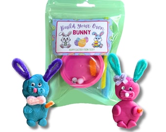 Basteln Sie Ihr Eigenes Häschen-Spielzeug-Kit für ein Oster-Klassenzimmergeschenk oder einen Korbfüller