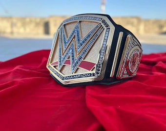 Replicariem World Wrestling Entertainment Undisputed Championship: zinkplaten, rundleer