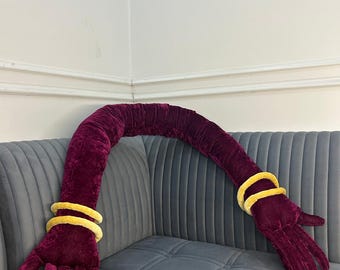 Hand Shaped Pillow ,Handmade Velvet Cushion,Unique Decorative Throw Pillow