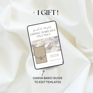 White Roses Elegant Wedding Video Invitation – Editable Animated Canva Template – Black and White Neutral Digital Wedding Invite