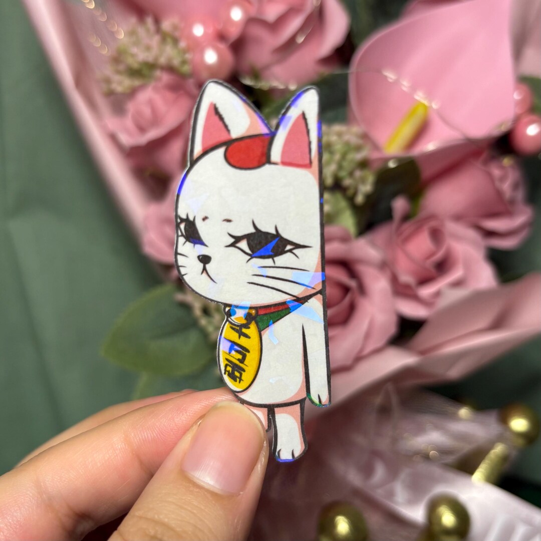 Holographic Turbo Baba Sticker | Water Resistant Anime Decals | Granny ...