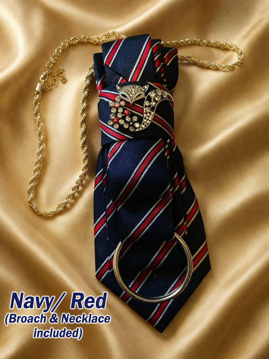 Brooch Necktie for Women - Etsy display picture 3