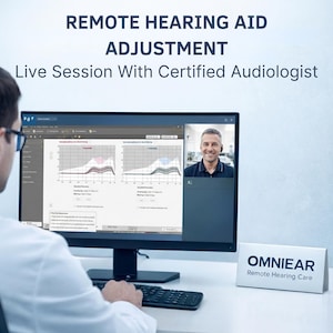 Oticon Hearing Aid Remote Fitting | Online Programming & Adjustment Service | Telecare Fine Tuning | Expert Audiologist Support