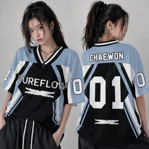 LE SSERAFIM uniform shirt KAZUHA Lサイズ Kazuha Le Sserafim Shirt - Etsy