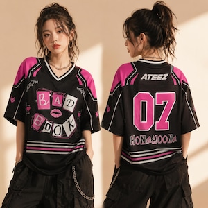Ateez San Baseball Jersey - Etsy